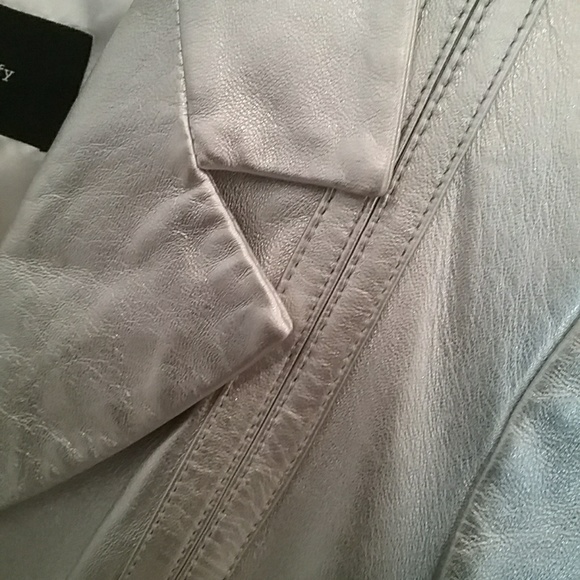 Genuine Leather Silver Jacket #170C (N w/o T) - Picture 3 of 4